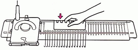 GK 370 knitting machine