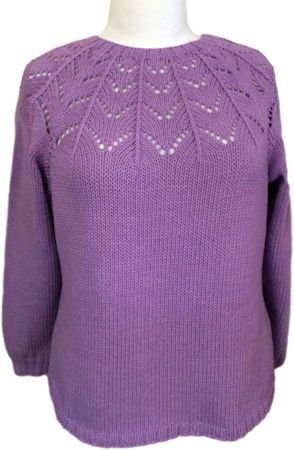 bulky lace yoke Bulky Lace Yoke Top