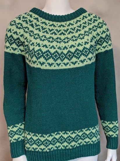 Second Knitalong round yoke pattern