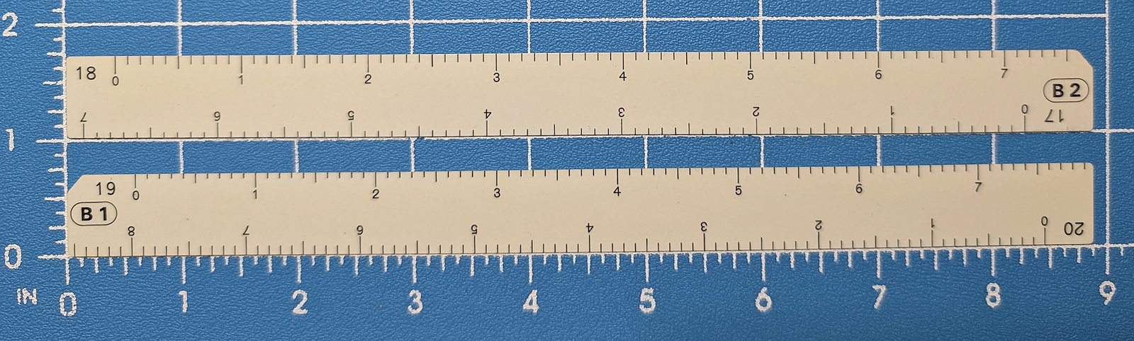 Size of KR6 scales